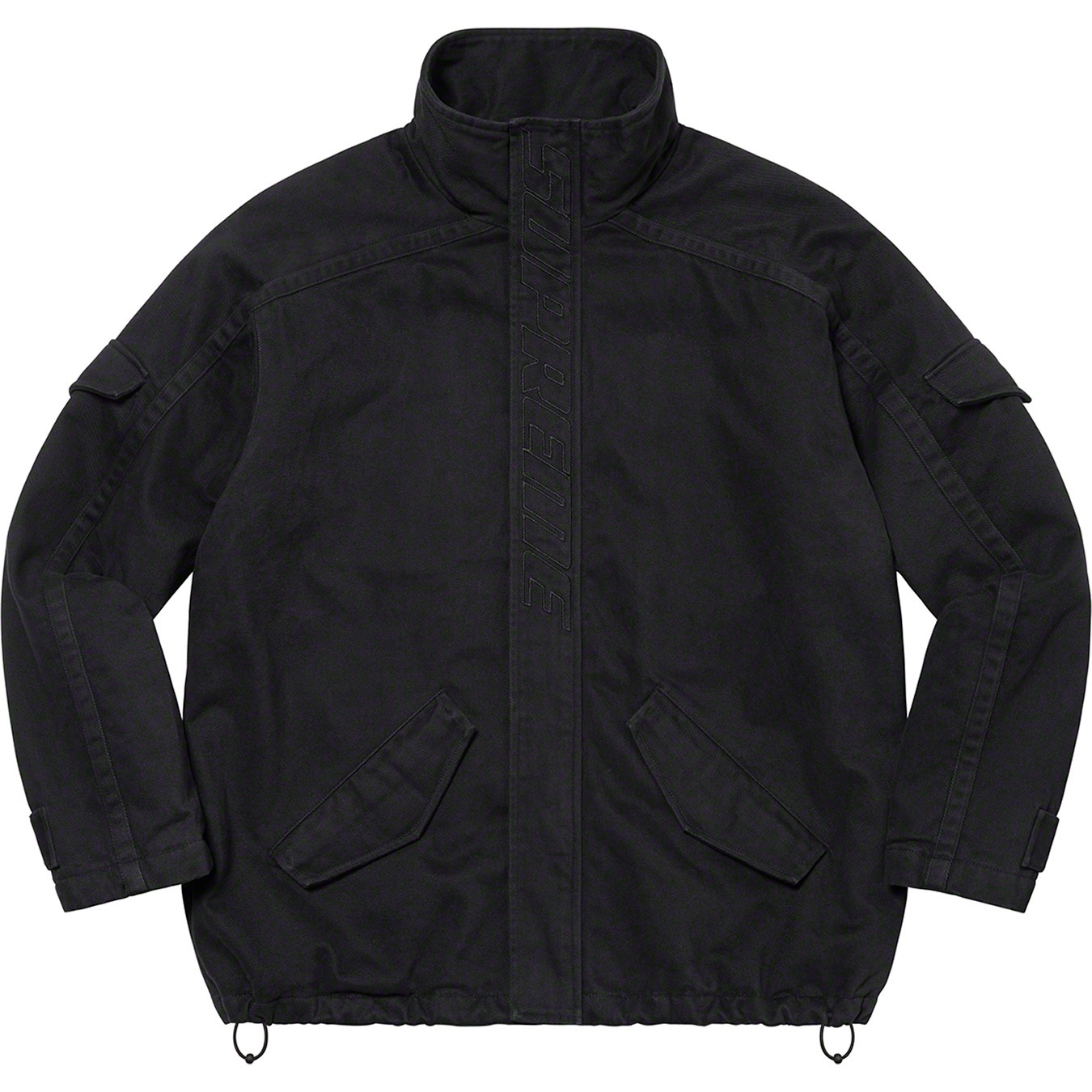 Brushed Twill Zip Jacket view 9
